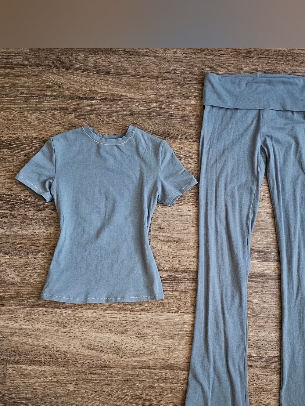 SKIMS "Kyanite" Cotton Jersey Set